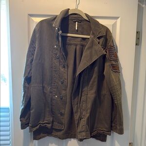 Free People Army Jacket